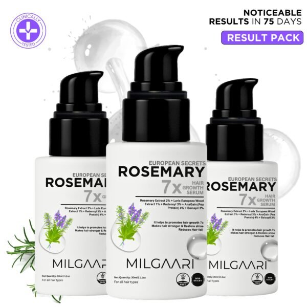 Rosemary Hair Growth Serum Result Pack 90ml
