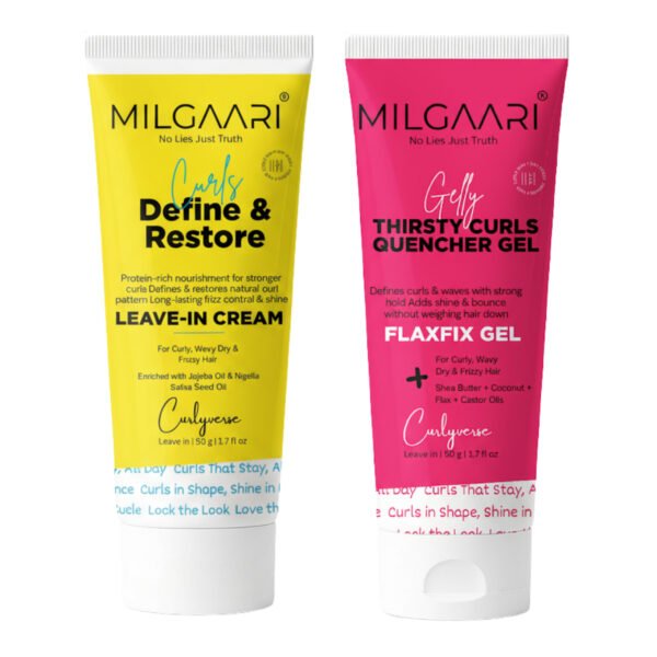 Curl Quencher Gelly & Leave in Cream Duo
